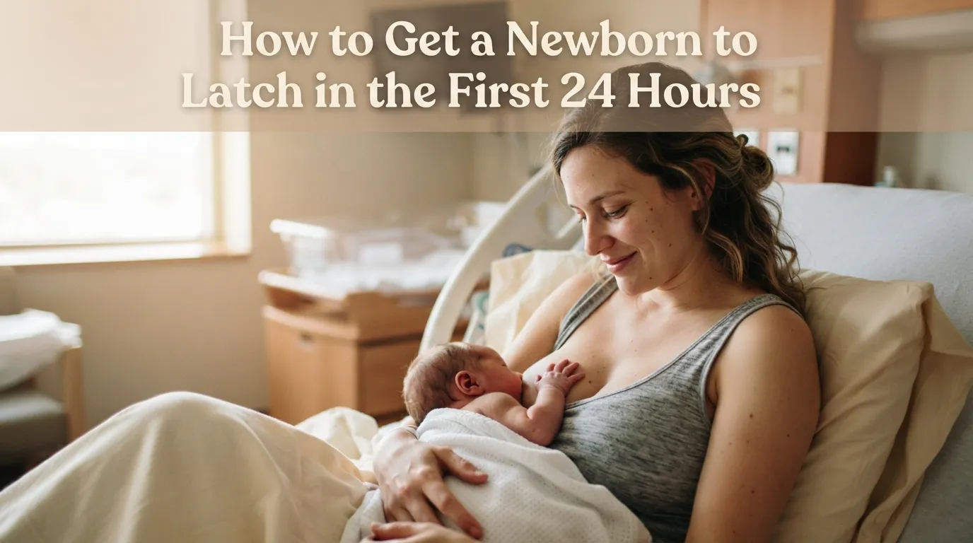How to Get a Newborn to Latch in the First 24 Hours