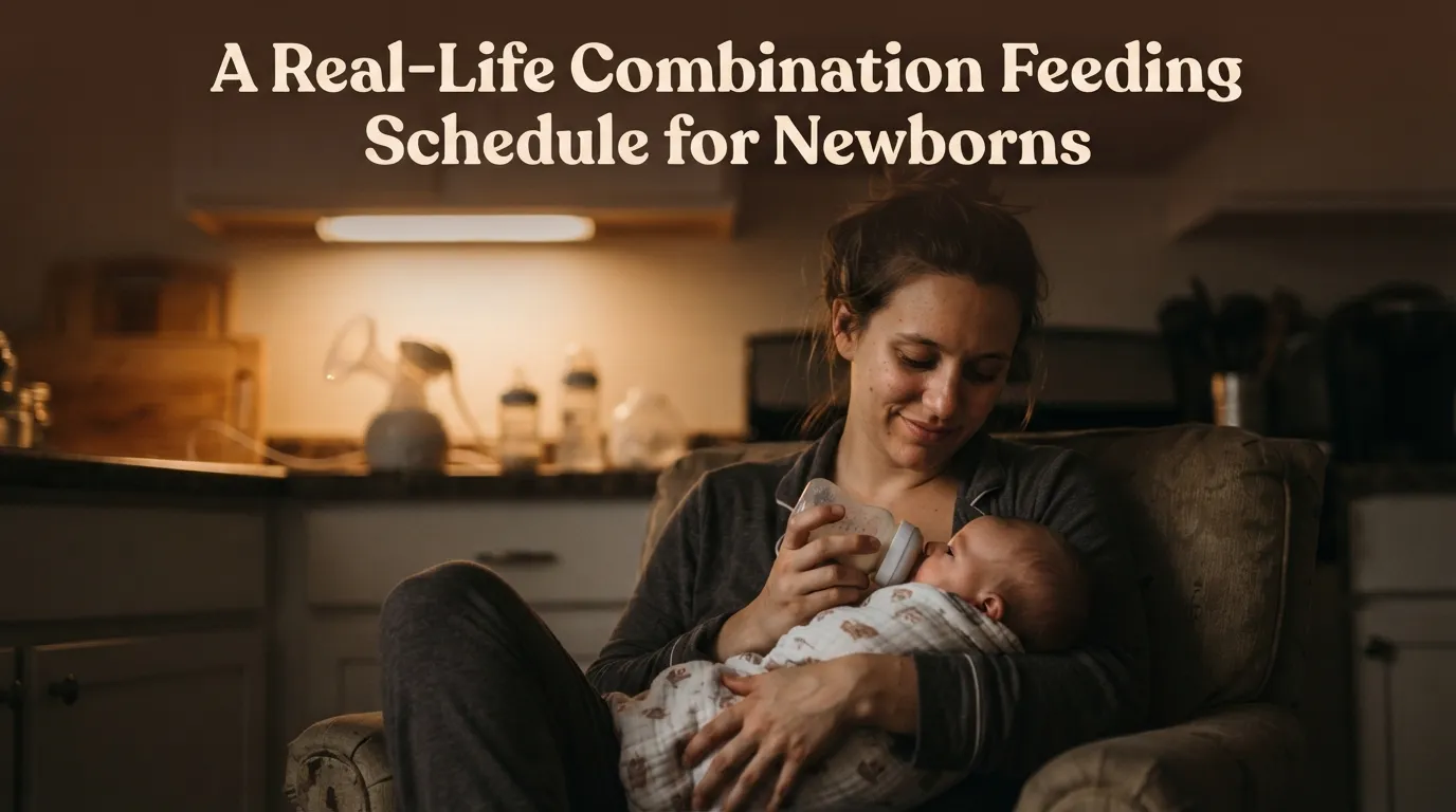 Combination Feeding Schedule for Newborns: Breastmilk and Formula Guide