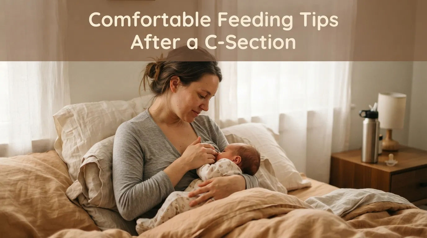 Newborn Feeding After a C-Section: Comfortable Feeding Tips for New Moms