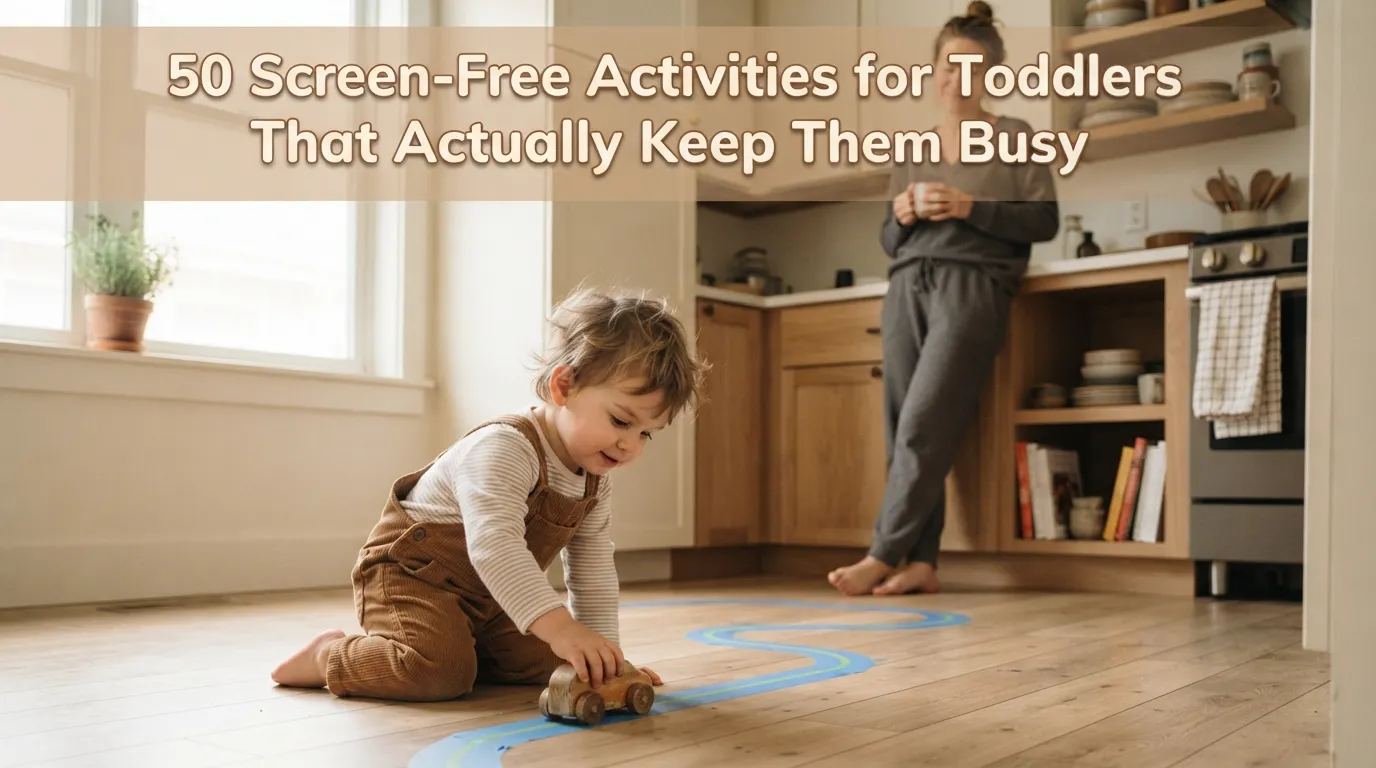 50 Screen-Free Activities for Toddlers