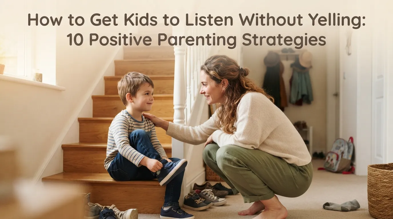 How to Get Kids to Listen Without Yelling