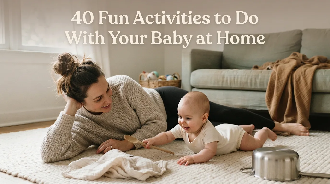 40 Fun Activities to Do With Your Baby at Home